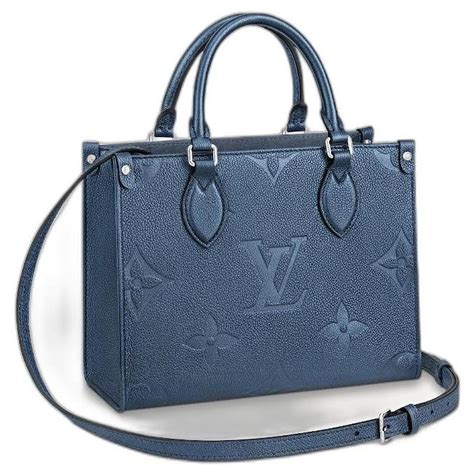 Louis Vuitton handbags blue